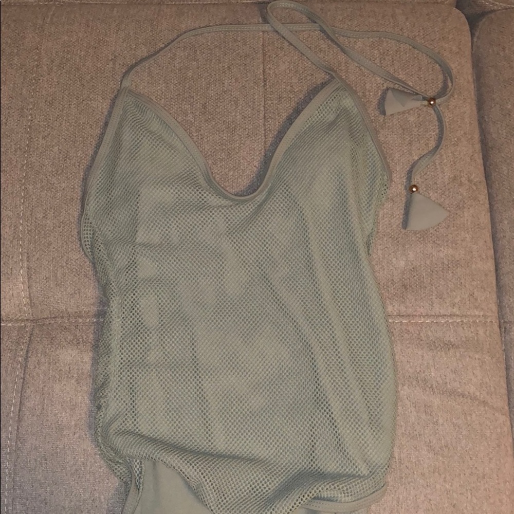 One piece bathing suit
